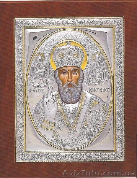 Иконы с нанесением  серебра 998 пробы, позолоты Литография с нанесением сусально - <ro>Изображение</ro><ru>Изображение</ru> #4, <ru>Объявление</ru> #250581