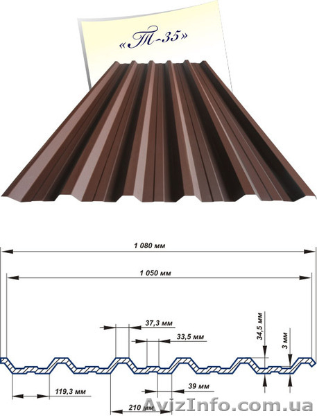 МЕТАЛЛОЧЕРЕПИЦА - ВОДОСТОК - САЙДИНГ  ОТ ЗАВОДА ПРОИЗВОДИТЕЛЯ. - <ro>Изображение</ro><ru>Изображение</ru> #7, <ru>Объявление</ru> #388466
