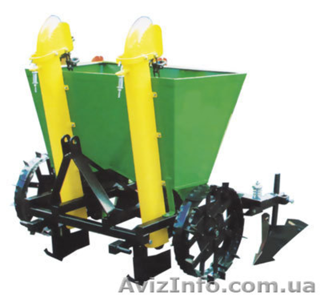 Картофелесажалка 2-х рядная с бункером на минудобрения - <ro>Изображение</ro><ru>Изображение</ru> #1, <ru>Объявление</ru> #471052