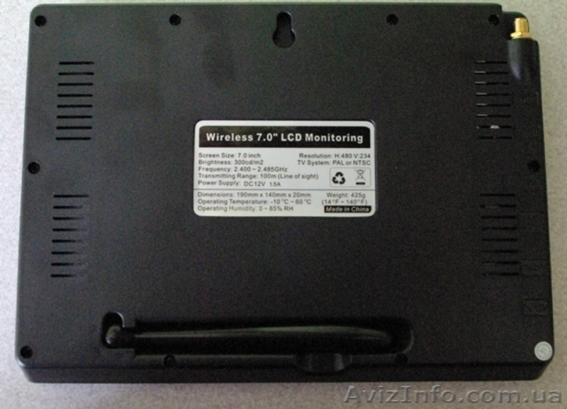 Видеоняня с 7-дюймовым монитором и камерой ночного видения - <ro>Изображение</ro><ru>Изображение</ru> #4, <ru>Объявление</ru> #528610