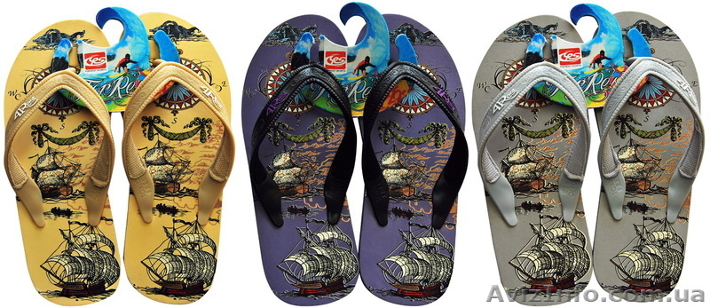 Оптом по всей территории Украины, шлепанцы, вьетнамки, пляжная обувь - <ro>Изображение</ro><ru>Изображение</ru> #1, <ru>Объявление</ru> #677217