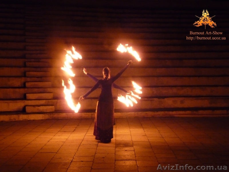 АРТ-ШОУ "BURNOUT"   Fireshow, огненное, световое, пиротехническое шоу - <ro>Изображение</ro><ru>Изображение</ru> #10, <ru>Объявление</ru> #681846