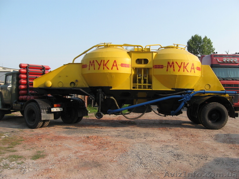 Продам муковоз К4АМГ (грузоподъемность 9 т) с тягачом ЗИЛ-130 - <ro>Изображение</ro><ru>Изображение</ru> #1, <ru>Объявление</ru> #758019