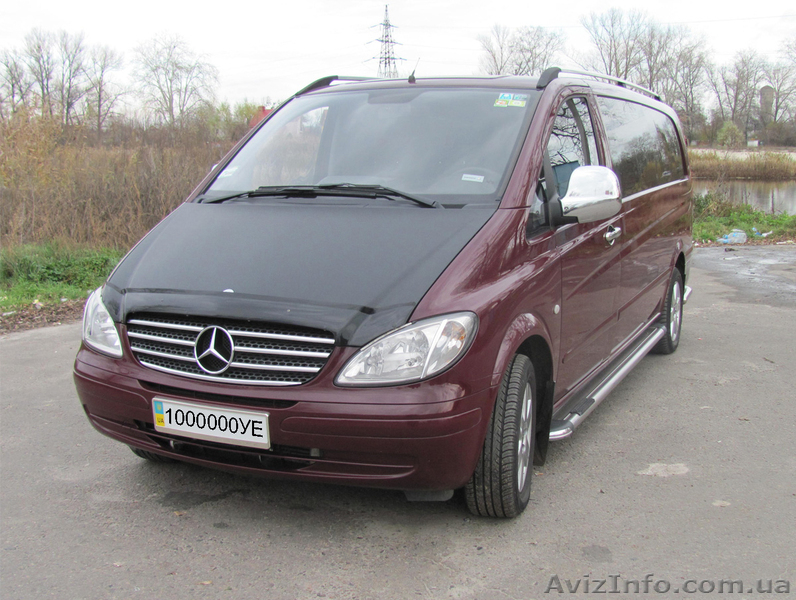 Автоперевозки микроавтобусом "Мерседес-Вито" класса "Люкс" - <ro>Изображение</ro><ru>Изображение</ru> #1, <ru>Объявление</ru> #788783