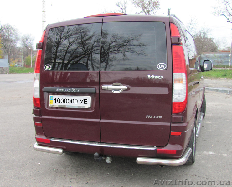 Автоперевозки микроавтобусом "Мерседес-Вито" класса "Люкс" - <ro>Изображение</ro><ru>Изображение</ru> #2, <ru>Объявление</ru> #788783