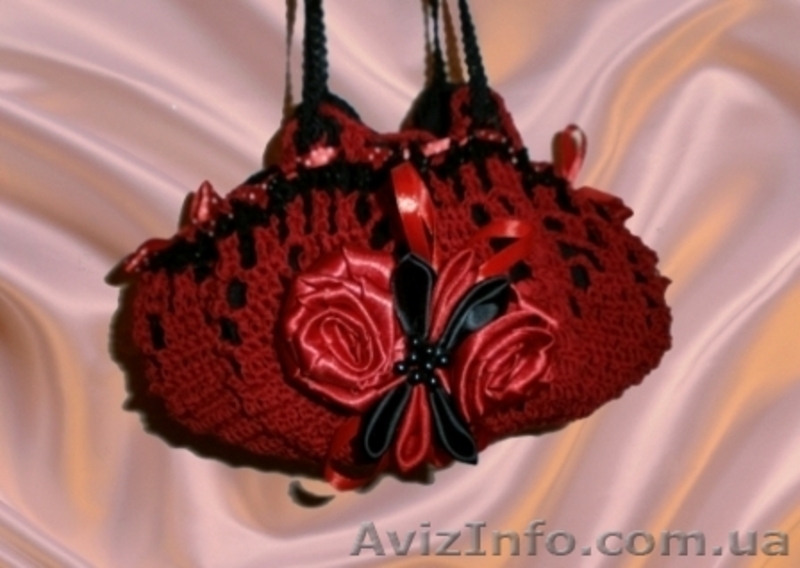 Нарядные вязанные сумочки ручной работы - <ro>Изображение</ro><ru>Изображение</ru> #2, <ru>Объявление</ru> #827912