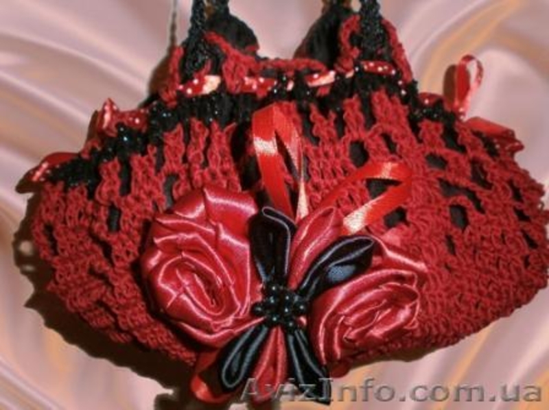 Нарядные вязанные сумочки ручной работы - <ro>Изображение</ro><ru>Изображение</ru> #3, <ru>Объявление</ru> #827912