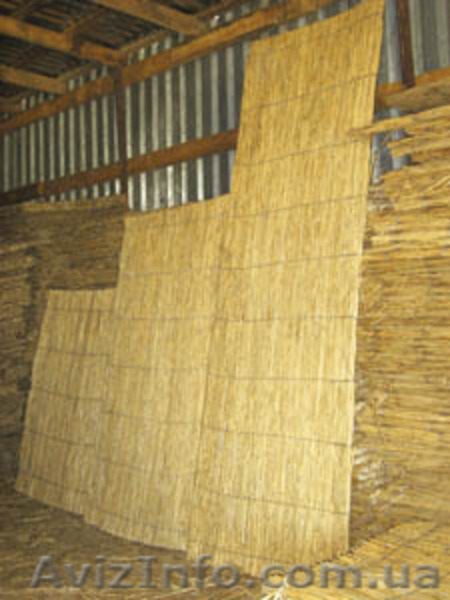 камышовые маты, плиты, евроснопа.Кровельные работы, рогожка, забор из камыша - <ro>Изображение</ro><ru>Изображение</ru> #3, <ru>Объявление</ru> #961268