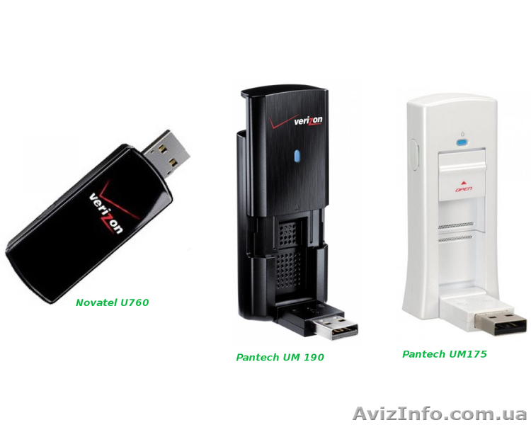 Распродажа НОВЫХ 3G модемов Pantech UM175, Pantech UM190, Novatel U760 ДЕШЕВО - <ro>Изображение</ro><ru>Изображение</ru> #1, <ru>Объявление</ru> #974757