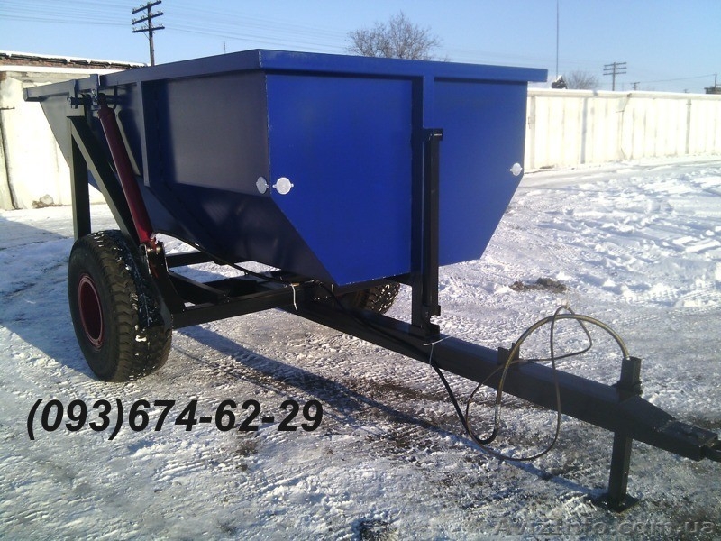 Полуприцеп самосвальный тракторный НТС-5 - <ro>Изображение</ro><ru>Изображение</ru> #1, <ru>Объявление</ru> #1200501