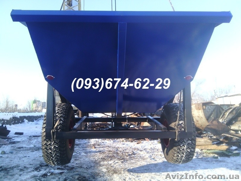 Полуприцеп самосвальный тракторный НТС-5 - <ro>Изображение</ro><ru>Изображение</ru> #4, <ru>Объявление</ru> #1200501