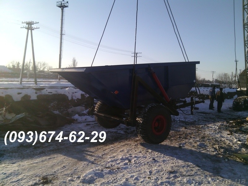 Полуприцеп самосвальный тракторный НТС-5 - <ro>Изображение</ro><ru>Изображение</ru> #6, <ru>Объявление</ru> #1200501