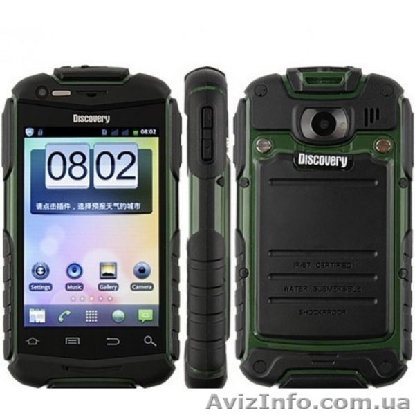 Влагозащищенный телефон Discovery V5 - <ro>Изображение</ro><ru>Изображение</ru> #2, <ru>Объявление</ru> #1201463