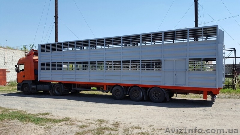 Полуприцеп, для перевозки животных .Кременчуг - <ro>Изображение</ro><ru>Изображение</ru> #2, <ru>Объявление</ru> #1469496