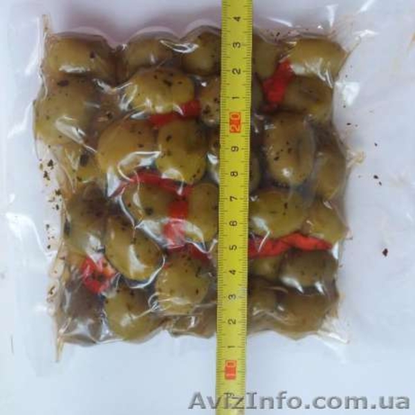 ОЛИВКИ зеленые с косточкой в вакуумной упаковке 250 гр 430 гр 1 кг - <ro>Изображение</ro><ru>Изображение</ru> #3, <ru>Объявление</ru> #1473219