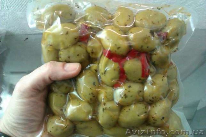 ОЛИВКИ зеленые с косточкой в вакуумной упаковке 250 гр 430 гр 1 кг - <ro>Изображение</ro><ru>Изображение</ru> #5, <ru>Объявление</ru> #1473219