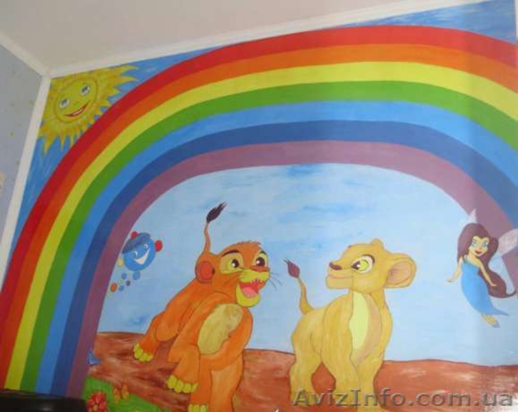 Искусство в Вашем доме - Художественная роспись стен  - <ro>Изображение</ro><ru>Изображение</ru> #1, <ru>Объявление</ru> #927904