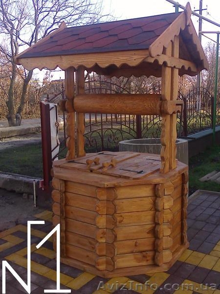 Домики для колодцев из дерева , беседка . - <ro>Изображение</ro><ru>Изображение</ru> #1, <ru>Объявление</ru> #1309707