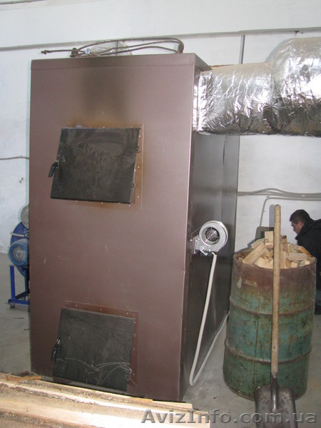 Котел пиролизный воздушного отопления КFPV-200 от производителя - <ro>Изображение</ro><ru>Изображение</ru> #4, <ru>Объявление</ru> #1529703
