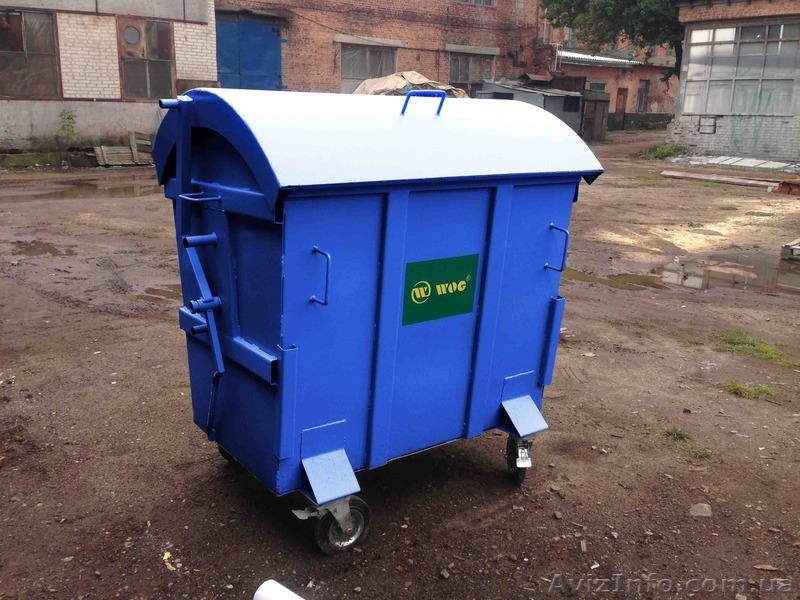 Продам Евроконтейнер для ТБО с крышкой, толщиной 2,0 мм - <ro>Изображение</ro><ru>Изображение</ru> #2, <ru>Объявление</ru> #1540743
