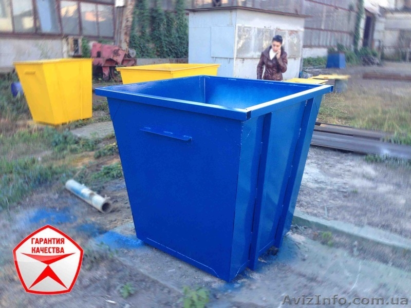 мусорный бак, усиленный толщиной 2,0 мм - <ro>Изображение</ro><ru>Изображение</ru> #1, <ru>Объявление</ru> #1540749