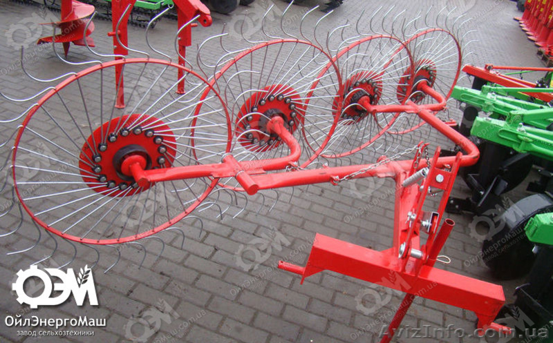 Грабли-ворошилки Солнышко на 4 кольца: - <ro>Изображение</ro><ru>Изображение</ru> #1, <ru>Объявление</ru> #1566534