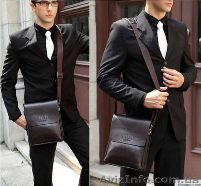 Кожаная мужская сумка POLO. Чоловіча шкiряна сумка. - <ro>Изображение</ro><ru>Изображение</ru> #1, <ru>Объявление</ru> #1575452