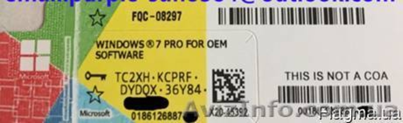 Продам лицензионные наклейки Windows 7, 8.1, 10, офисы 2013, 2016 - <ro>Изображение</ro><ru>Изображение</ru> #3, <ru>Объявление</ru> #1606130