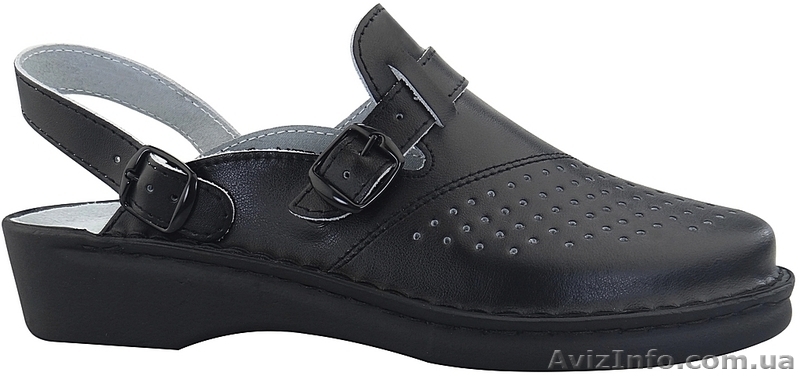 Черные сабо для медработников и пищевиков - <ro>Изображение</ro><ru>Изображение</ru> #1, <ru>Объявление</ru> #38540