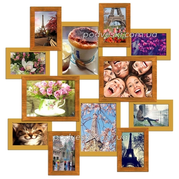 Мультирамки із дерева, фоторамки - оригінальний подарунок. Зі складу. Недорого. - <ro>Изображение</ro><ru>Изображение</ru> #5, <ru>Объявление</ru> #1675376