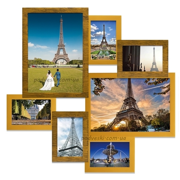 Мультирамки із дерева, фоторамки - оригінальний подарунок. Зі складу. Недорого. - <ro>Изображение</ro><ru>Изображение</ru> #6, <ru>Объявление</ru> #1675376