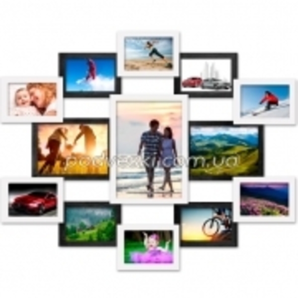 Мультирамки із дерева, фоторамки - оригінальний подарунок. Зі складу. Недорого. - <ro>Изображение</ro><ru>Изображение</ru> #2, <ru>Объявление</ru> #1675376