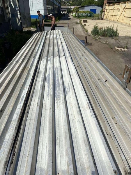 Профнастил алюминиевый кровельный (трапеция) +СЭНДВИЧ панель стеновая  50мм.  - <ro>Изображение</ro><ru>Изображение</ru> #2, <ru>Объявление</ru> #1687514