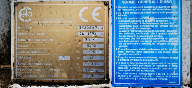 Продам гидровышку-манипулятор CELA - <ro>Изображение</ro><ru>Изображение</ru> #5, <ru>Объявление</ru> #1714464