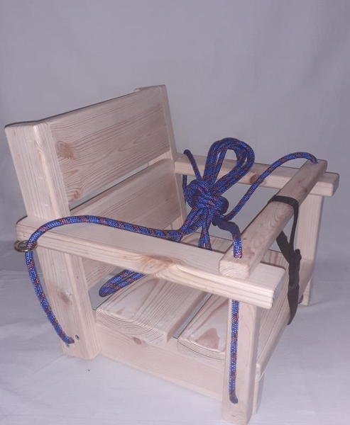 Детская качель из натурального дерева  - <ro>Изображение</ro><ru>Изображение</ru> #3, <ru>Объявление</ru> #1717451