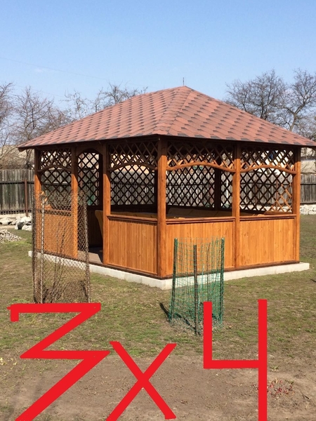 Беседка из дерева для дачи , колодец . - <ro>Изображение</ro><ru>Изображение</ru> #2, <ru>Объявление</ru> #1315204