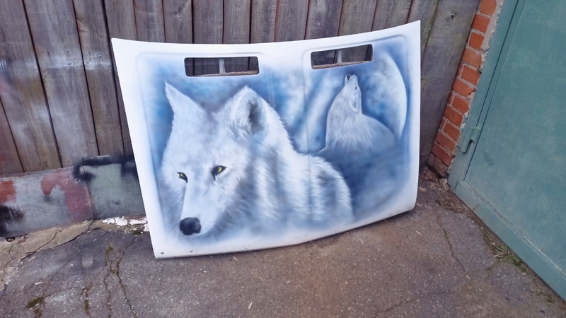 капот ВАЗ-06 с аэрографией - <ro>Изображение</ro><ru>Изображение</ru> #1, <ru>Объявление</ru> #1743548